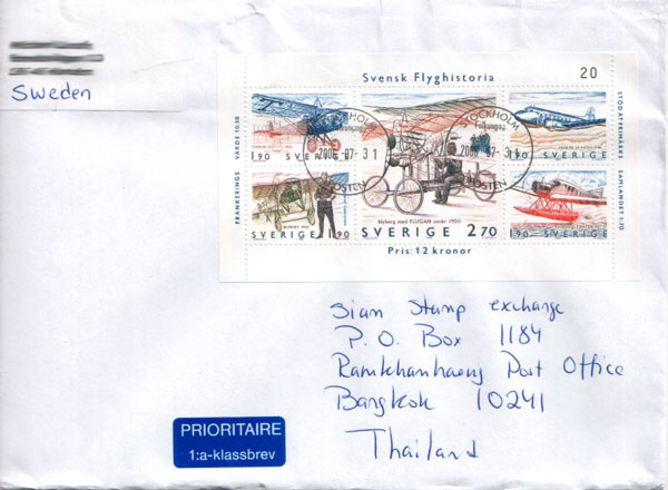 Cover from Sweden